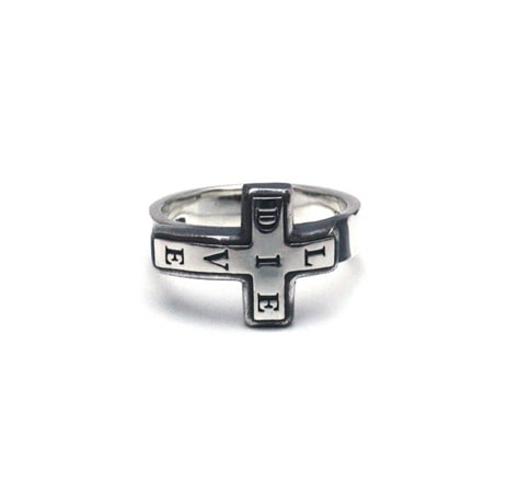 Live-Die Cross Ring / Silver925