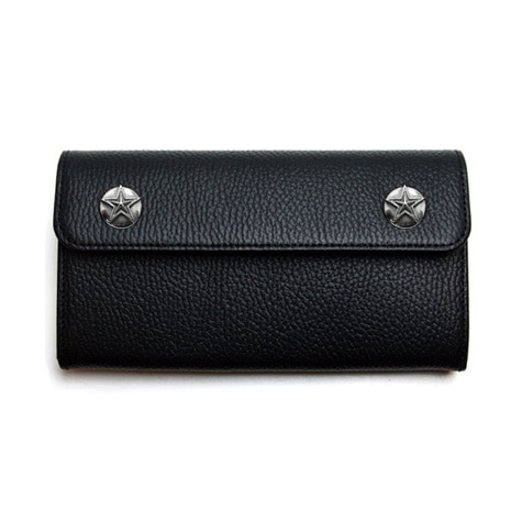 スターラージボタンロングウォレット