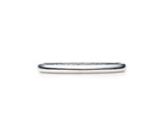 Round Band Ring K18WG 饦 Хɥ 2.0mm