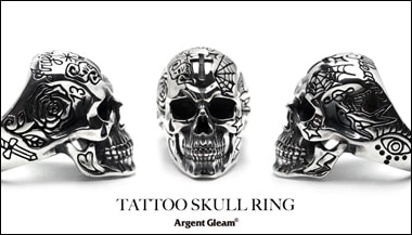 TATTOO SKULL RING
