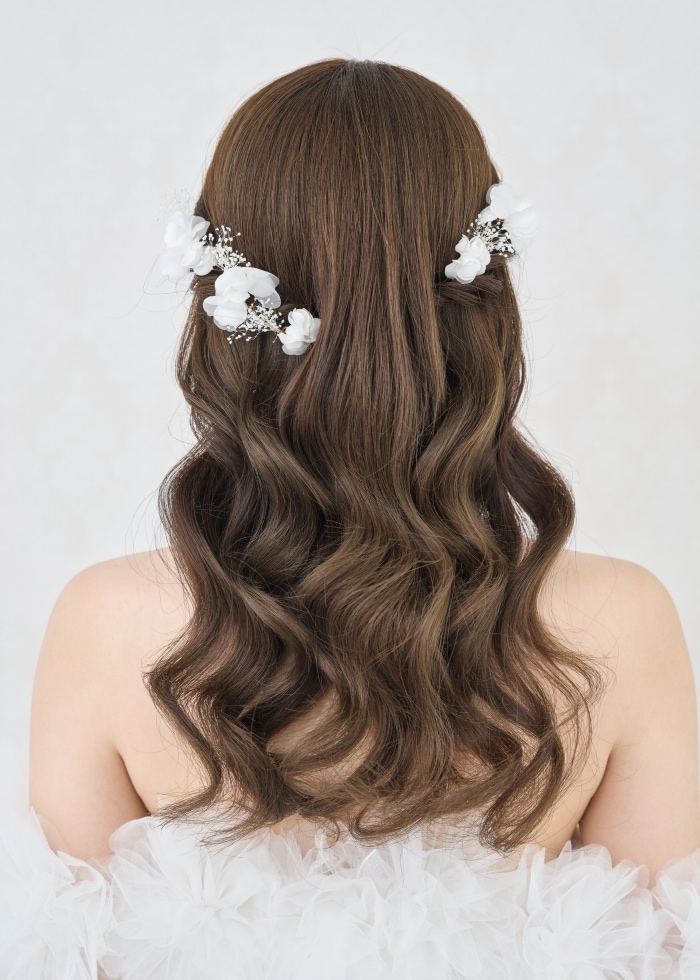 ANNANWEDDING お花ヘッドパーツMA290 ブライダルアクセサリーのアンナンウェディング