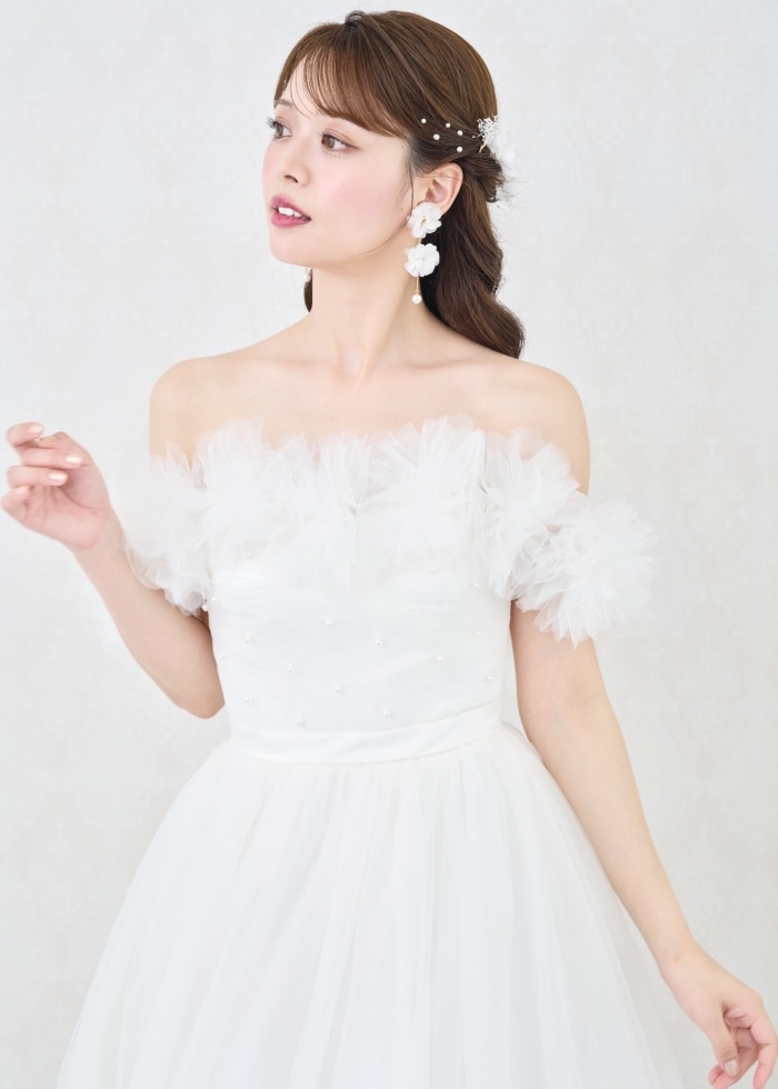 ANNANWEDDING お花ヘッドパーツMA290 ブライダルアクセサリーのアンナンウェディング