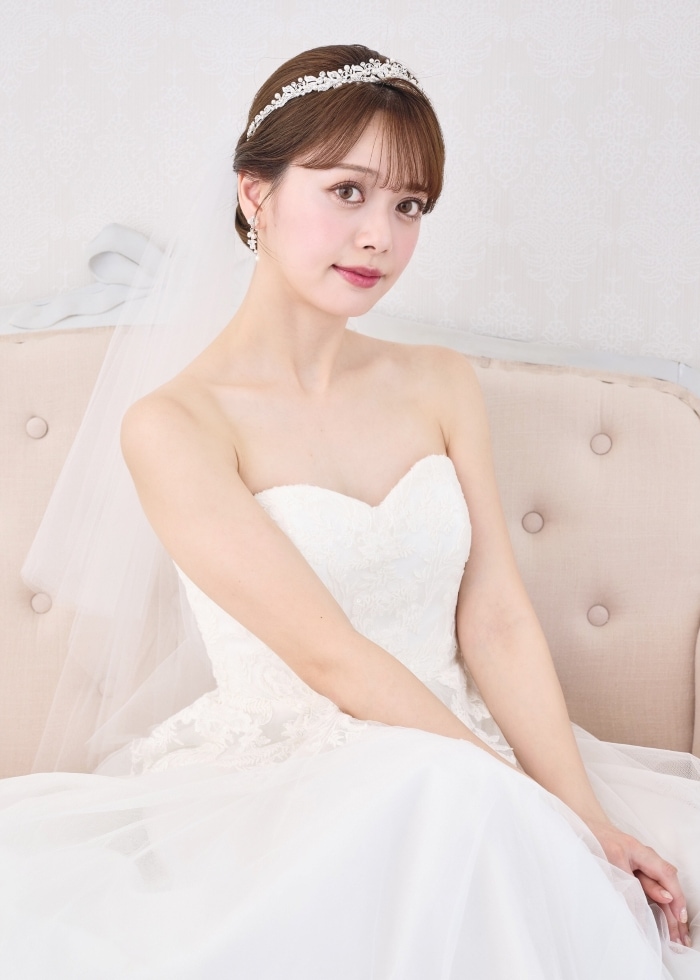 ANNAN WEDDING 低めティアラ 幅広 TLM298 new ANNAN WEDDING 低めティアラ TLM298 ANNAN WEDDING ティアラ