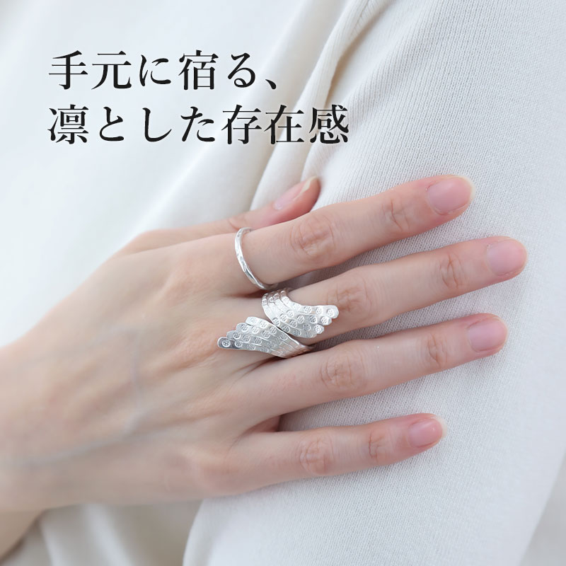 カレンシルバー リング レディース 指輪 幅広 ワイドリング パドゥア