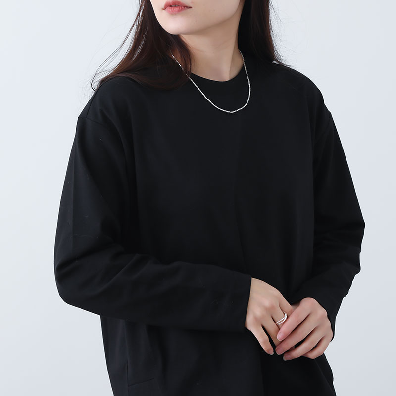 カレンシルバー ネックレス レディース ビーズネックレス 多面カット