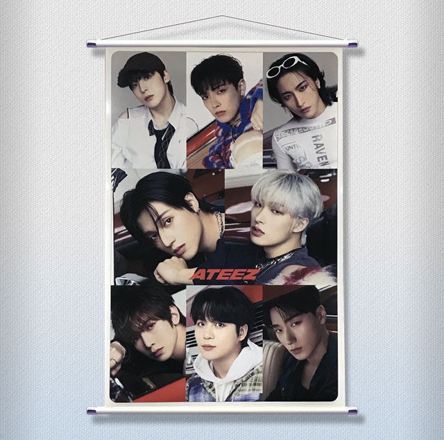 ATEEZ (エイティーズ) 大型 タペストリー (LARGE TAPESTRY) 90cm x