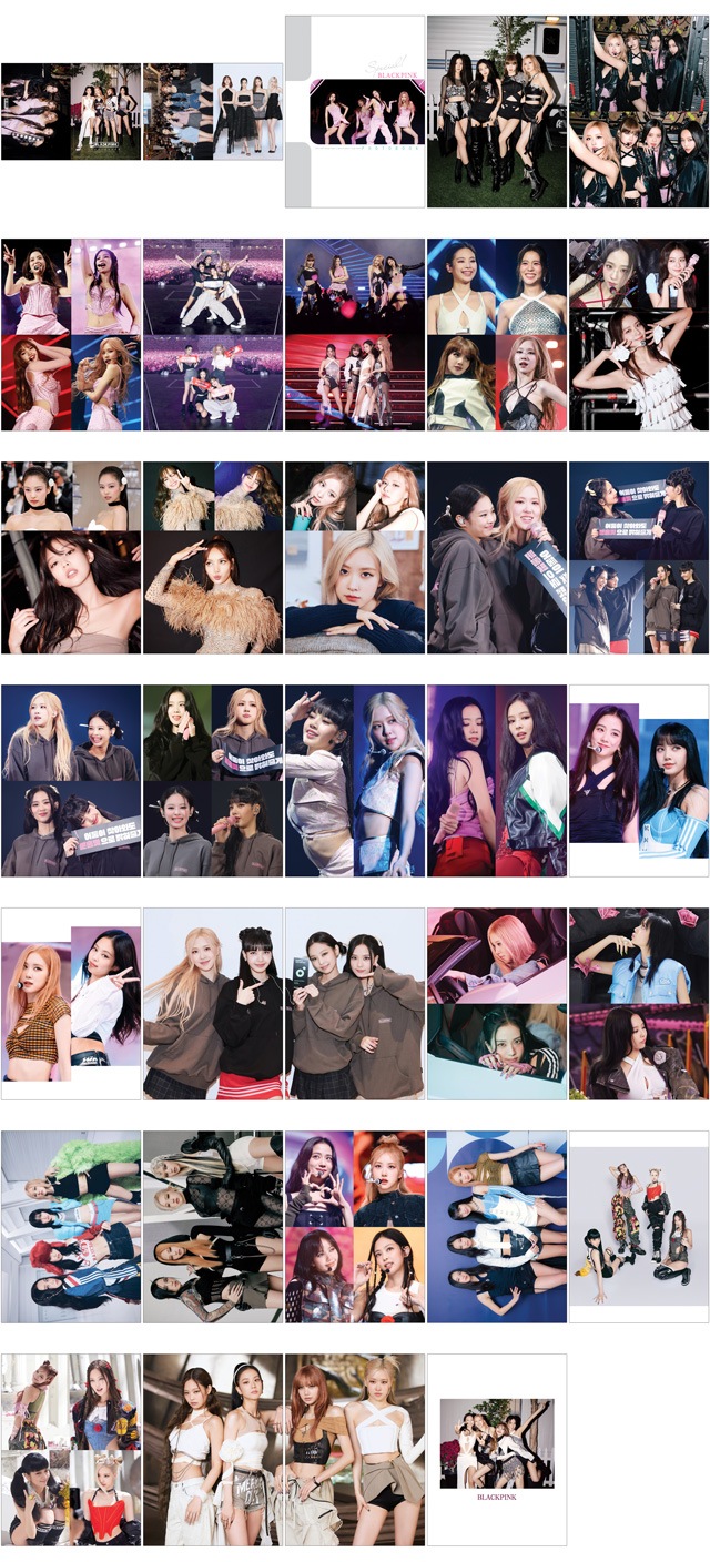 【送料無料・速達】 BLACKPINK (ブラックピンク) グッズ - プレミアム フォトブック 写真集 (Premium Photo Book)  220mm x 305mm SIZE (34p)-韓流BANK 本店