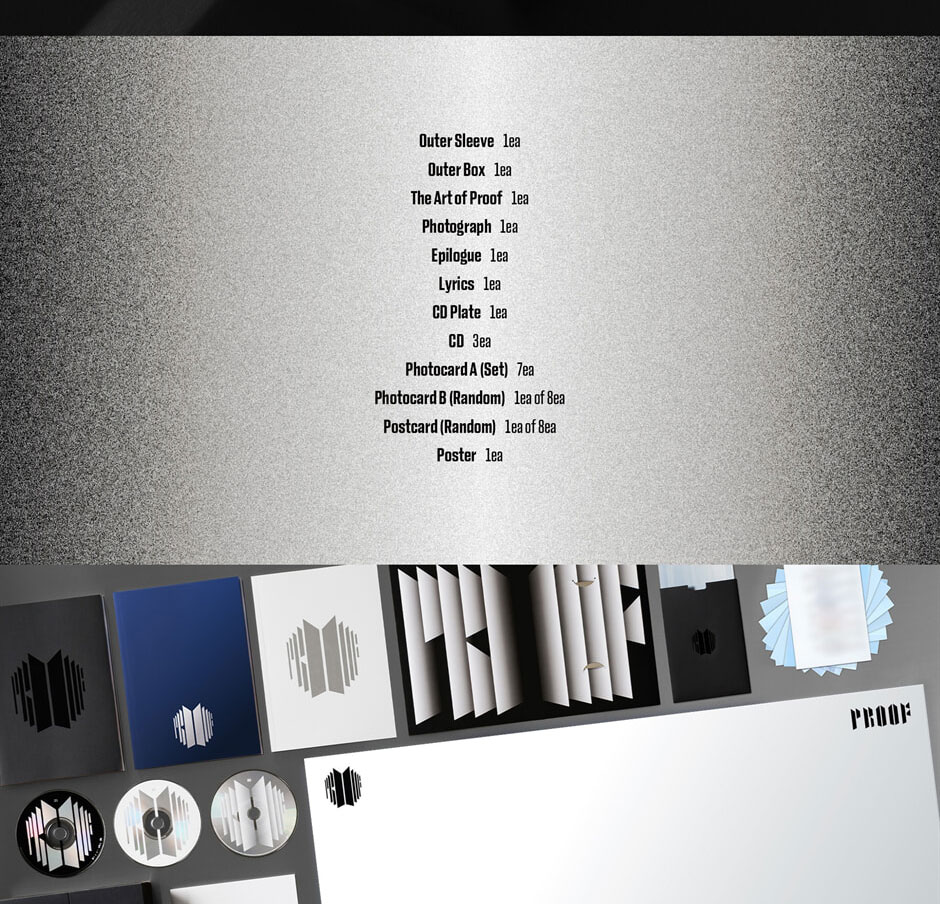 BTS(ビーティーエス)アンソロジーアルバム「PROOF」- Standard Edition