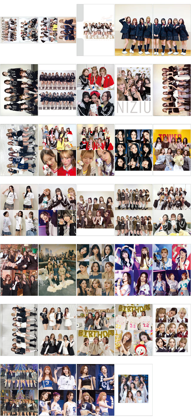 送料無料・速達】 NIZIU (ニジュー) グッズ - プレミアム フォトブック