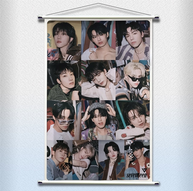 SEVENTEEN 新しく セブチ タペストリー 2枚 セット