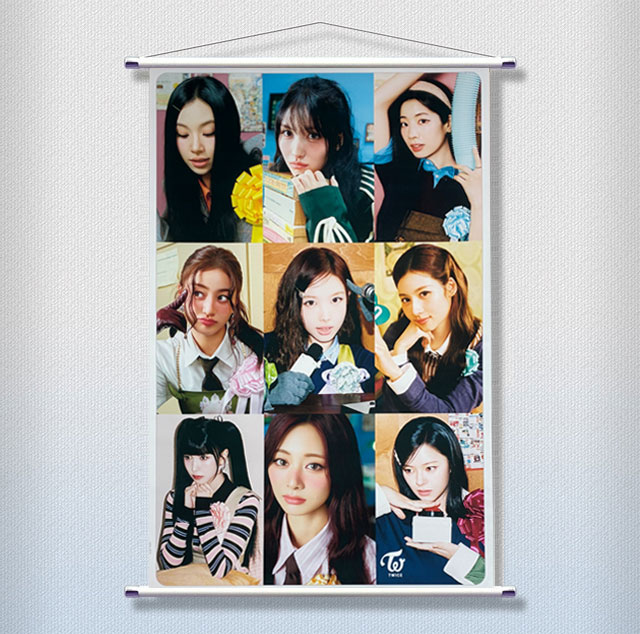 TWICE (トゥワイス) 大型 タペストリー (LARGE TAPESTRY) 90cm x 60cm