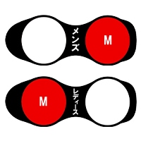 M(メンズシューズバック・レディースシューズフロント用)