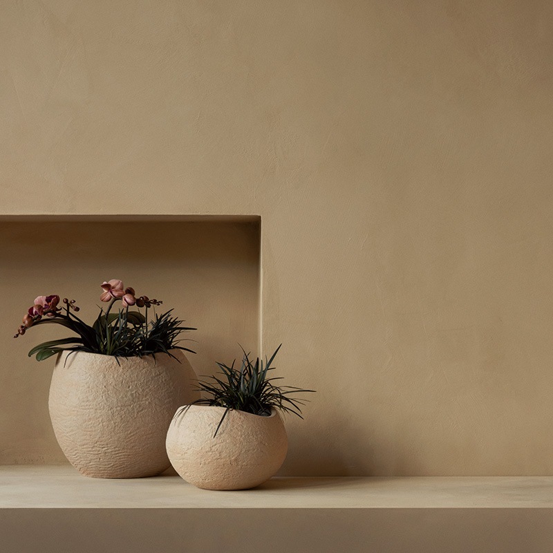Audo Copenhagen プランタスプランター 高さ17cm アイボリー