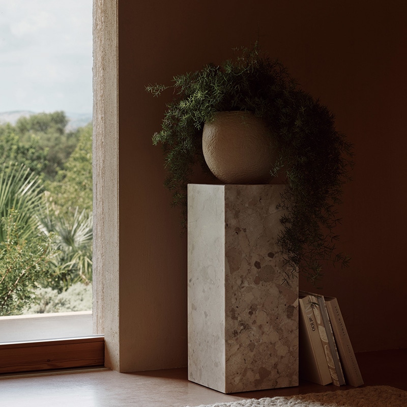 Audo Copenhagen プランタスプランター 高さ26cm アイボリー