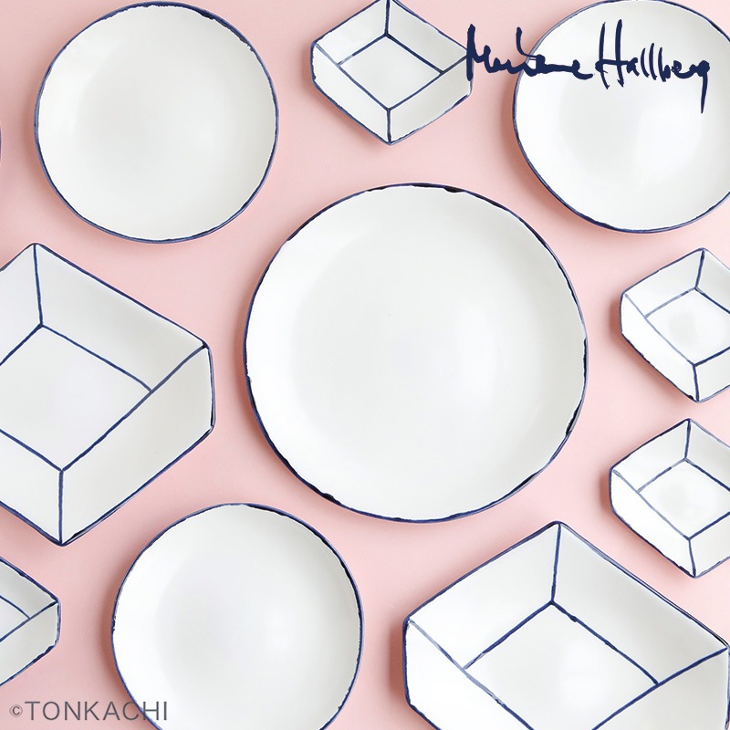 Marianne Hallberg マリアンヌハルバーグ 満月の皿 Mサイズ