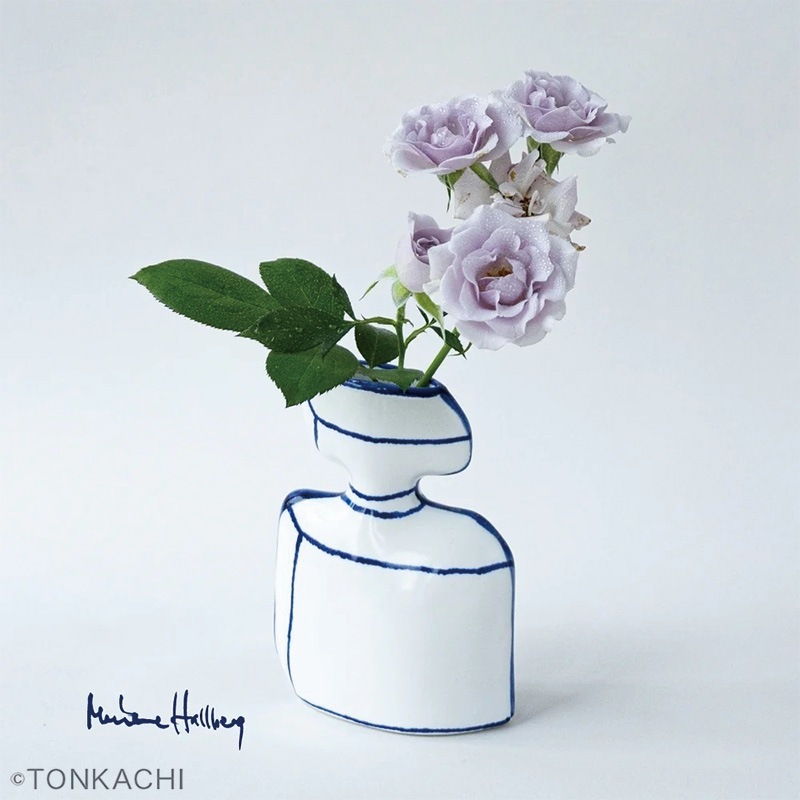 Marianne Hallberg マリアンヌハルバーグ 香水瓶のかびん 花瓶 フラワーベース