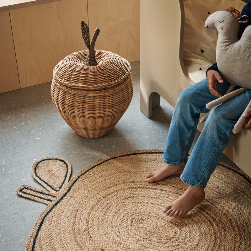 Ferm Living アップル ブレイデッドストレージ L