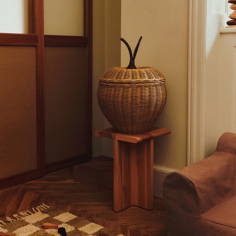 Ferm Living アップル ブレイデッドストレージ L