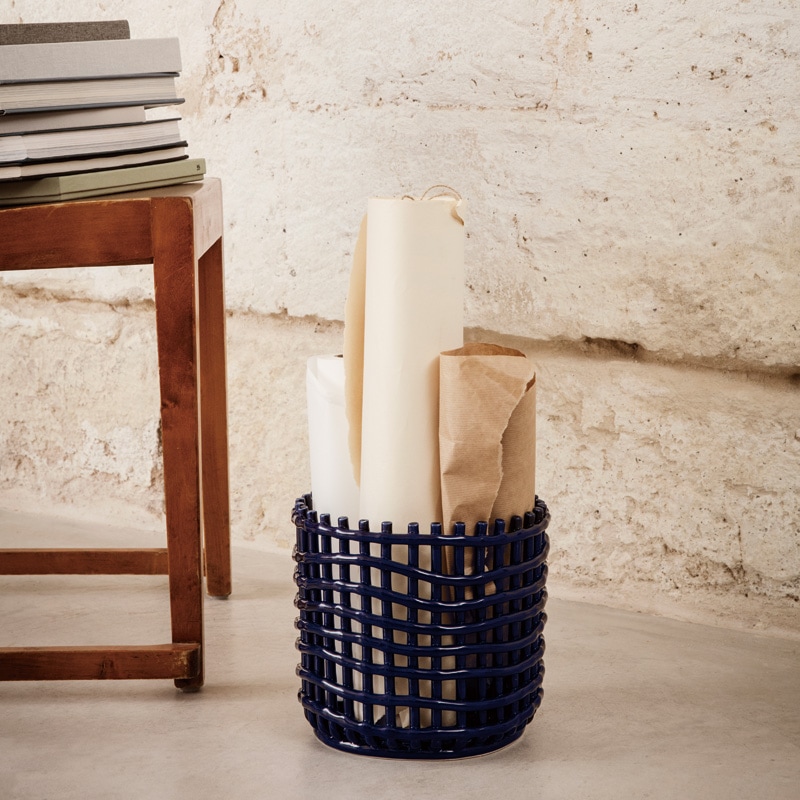 Ferm Living ファームリビング セラミックバスケット S