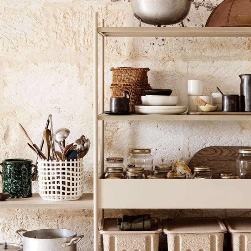 Ferm Living ファームリビング セラミックバスケット S