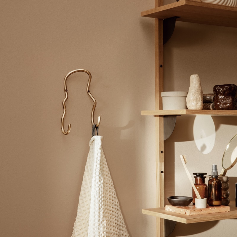 Ferm Living カーバチャー ダブルフック