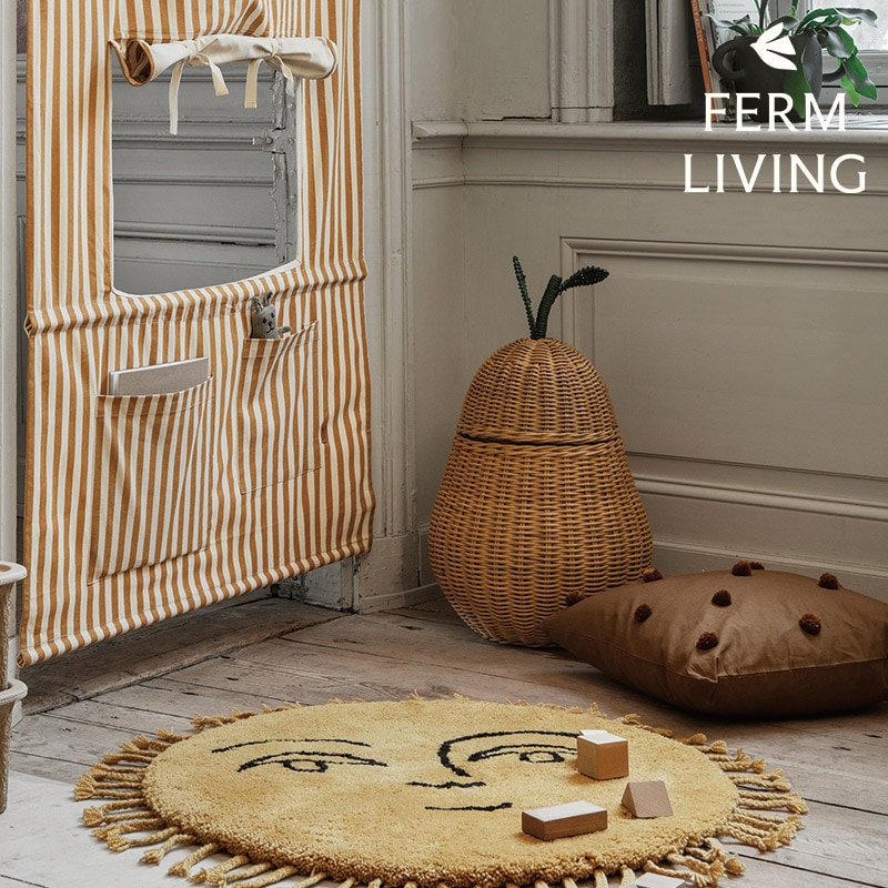 Ferm Living ペア ブレイデッドストレージ L