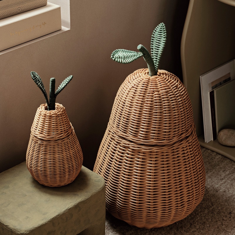 Ferm Living ペア ブレイデッドストレージ L