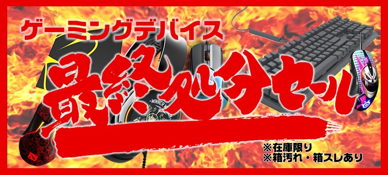 4517832018975 【在庫処分 ゲーミングデバイス大特価！ ※箱汚れ