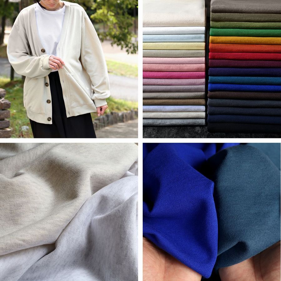 40/20ミニ裏毛ニット