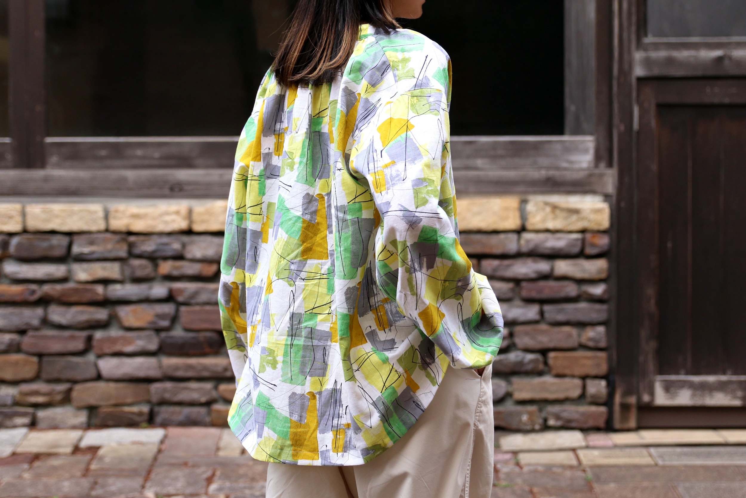 ジェオリィギャザーブラウス