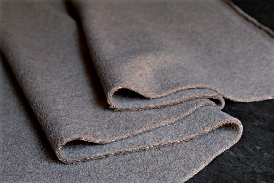  ワイド幅 レーヨン メルトンフリース