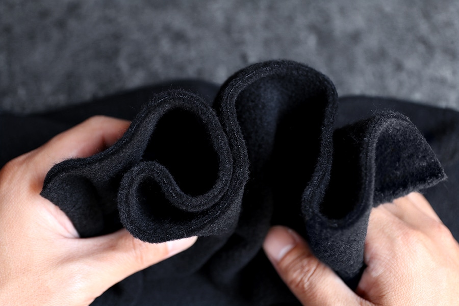  ワイド幅 レーヨン メルトンフリース