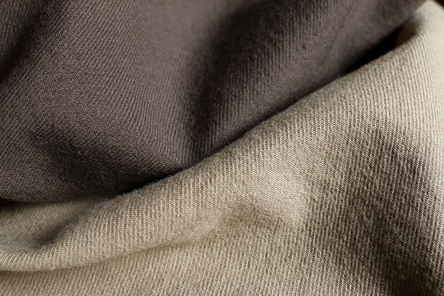 ワイド幅 コットンウールツイル ウォッシャブル