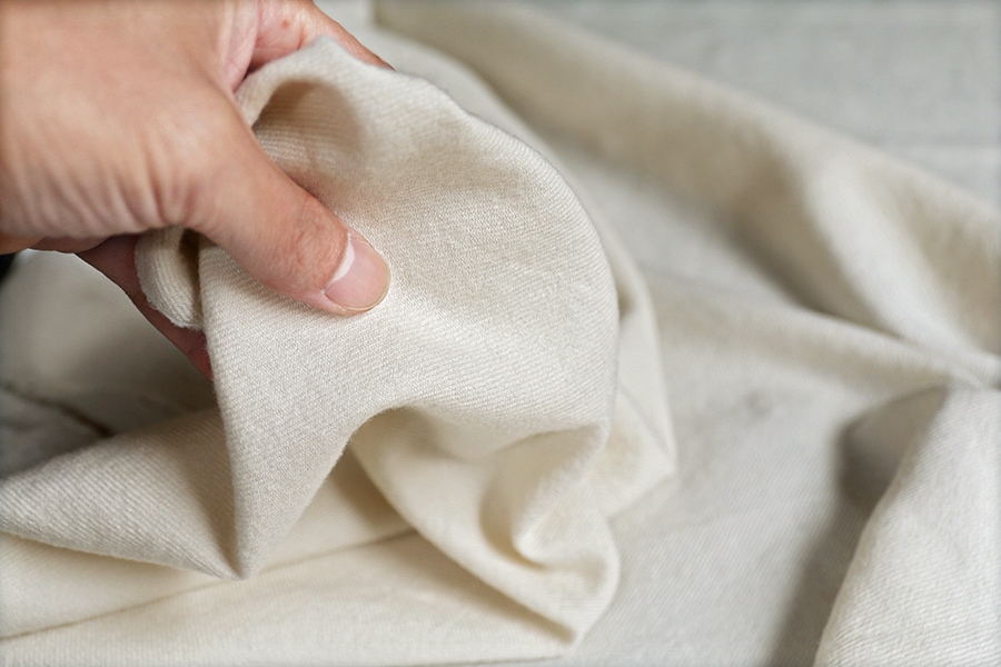 ワイド幅 コットンウールツイル ウォッシャブル