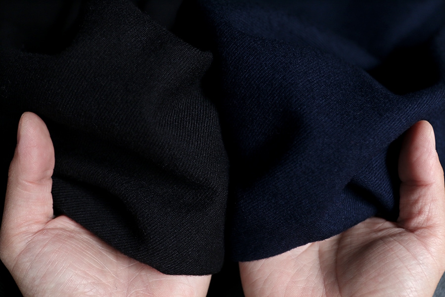 ワイド幅 コットンウールツイル ウォッシャブル