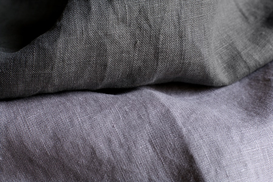 反物販売】洗いをかけた フレンチリネン odw加工 40番手 【麻 生地 無地】