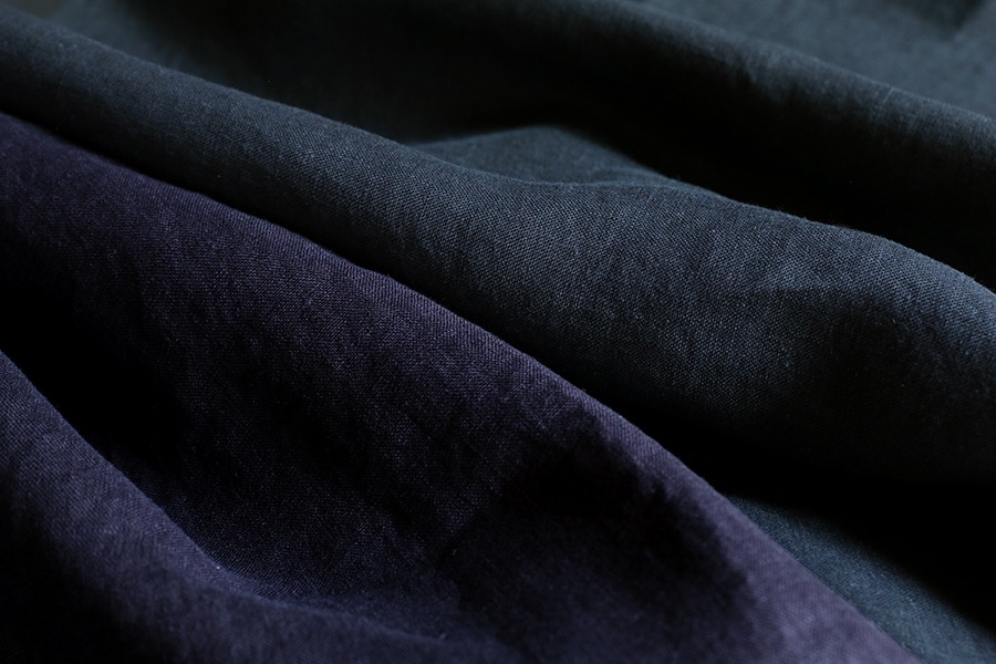 洗いをかけた フレンチリネン odw加工 40番手