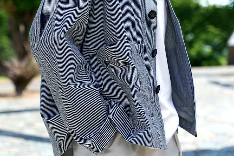 ノーカラージャケット