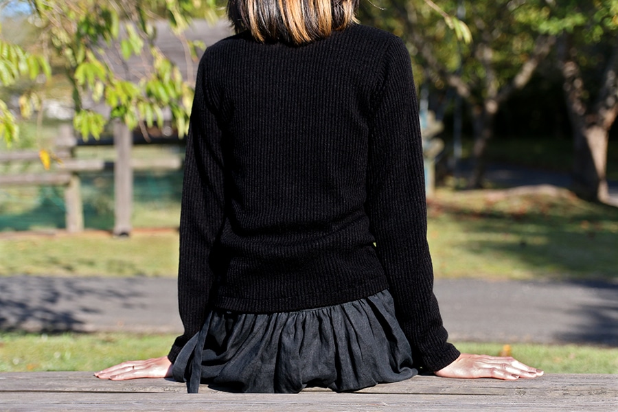 タートルネック プルオーバー