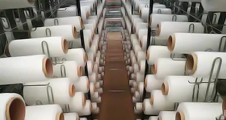 工場の糸の画像