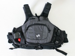 カヌー・カヤック用ライフジャケット　BSJ-RV301 HORIZON　ブラックグレー　ブルーストーム 高階救命器具