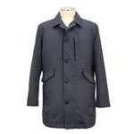 2WAYフルライナー付きダウンコート/ミドルグレー