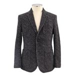 セーターフリースジャケット/ダークブラウン