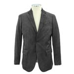 ダブルラッセルジャケット/ミドルグレー