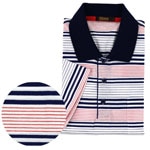 ボーダーポロシャツ