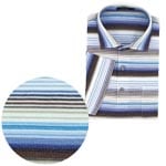 多色ボーダーポロシャツ