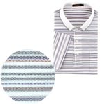 ジャカードボーダーポロシャツ