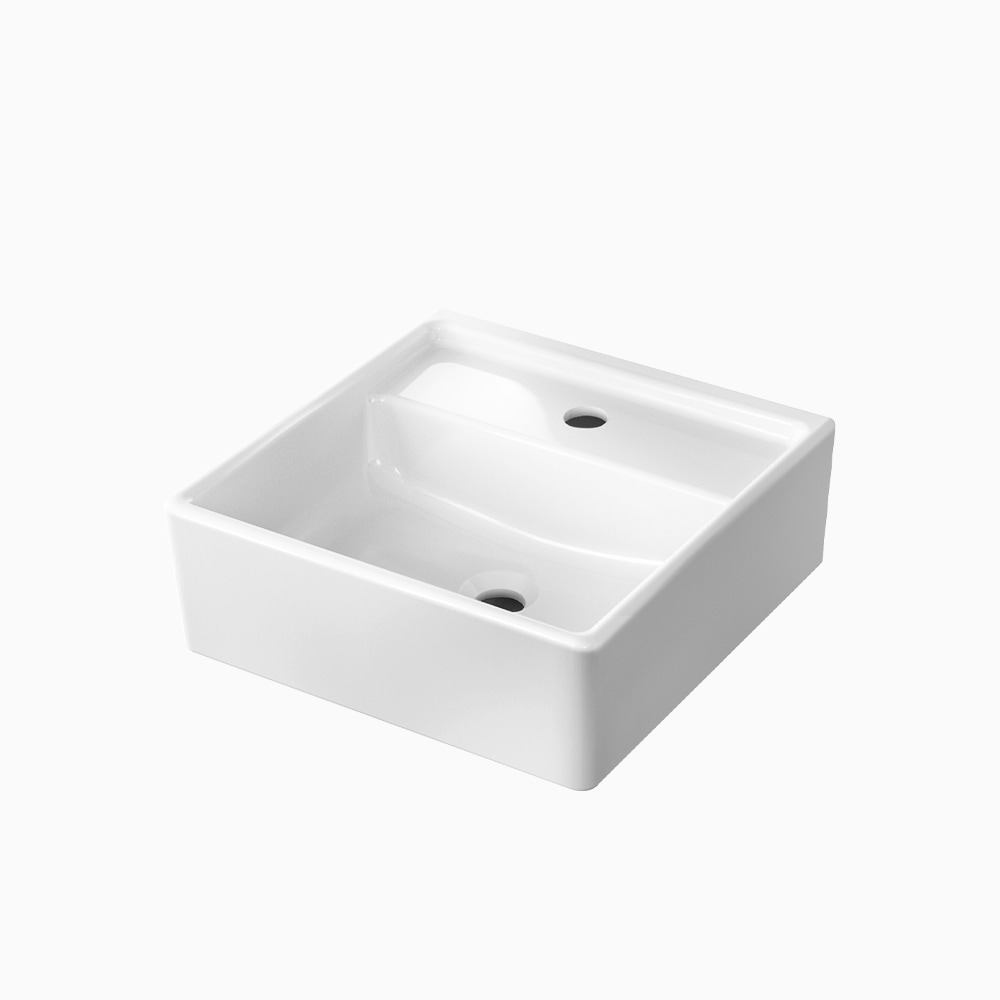 洗面器 ベッセル/ハンギング|W380×D380×H135