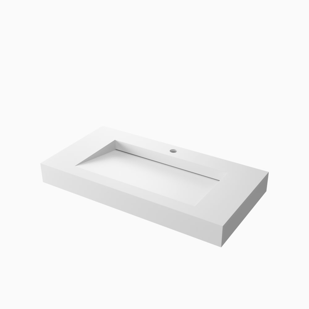 人大洗面器 ベッセル/ハンギング|W900×D460×H100