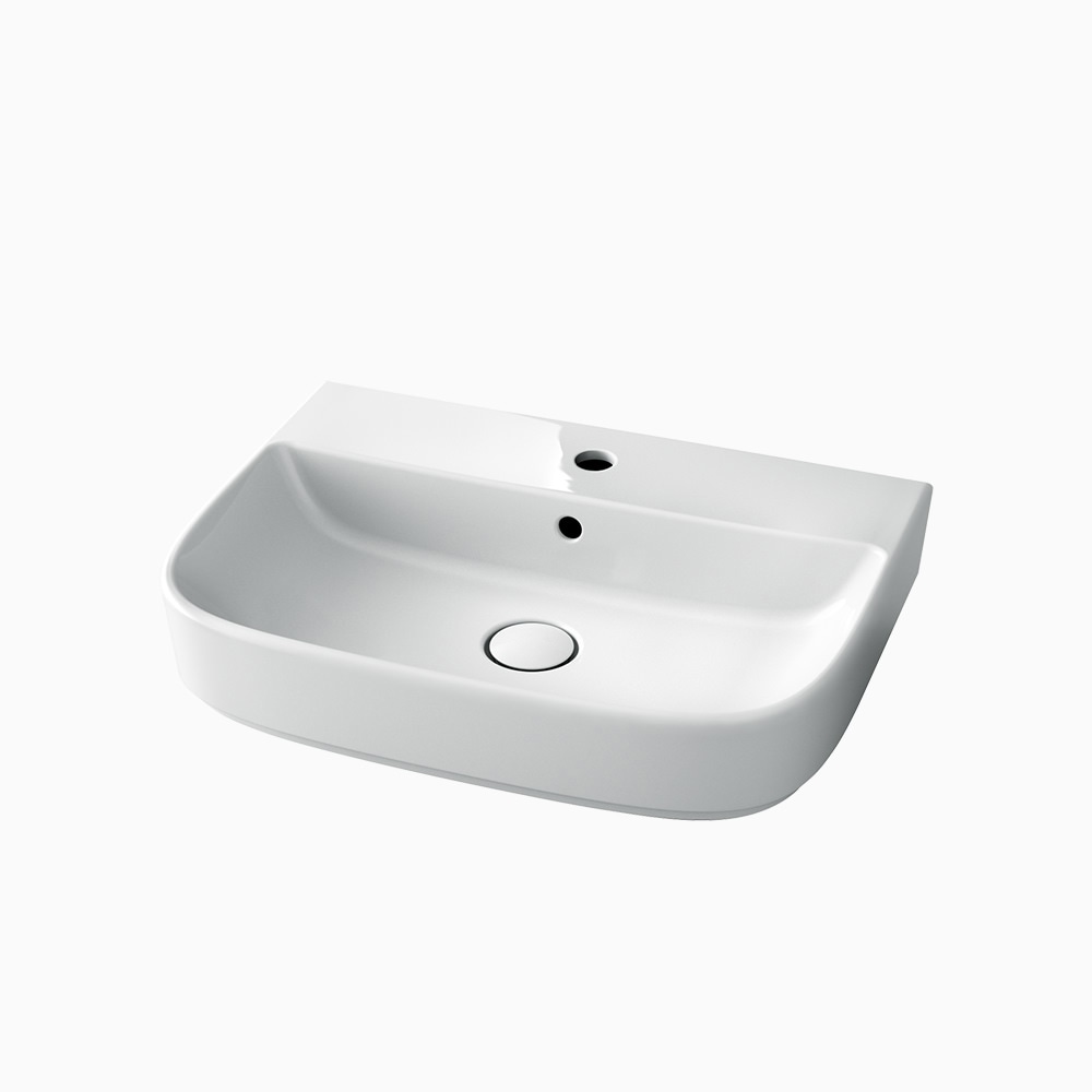 陶器洗面器 ベッセル|W575×D429×H155